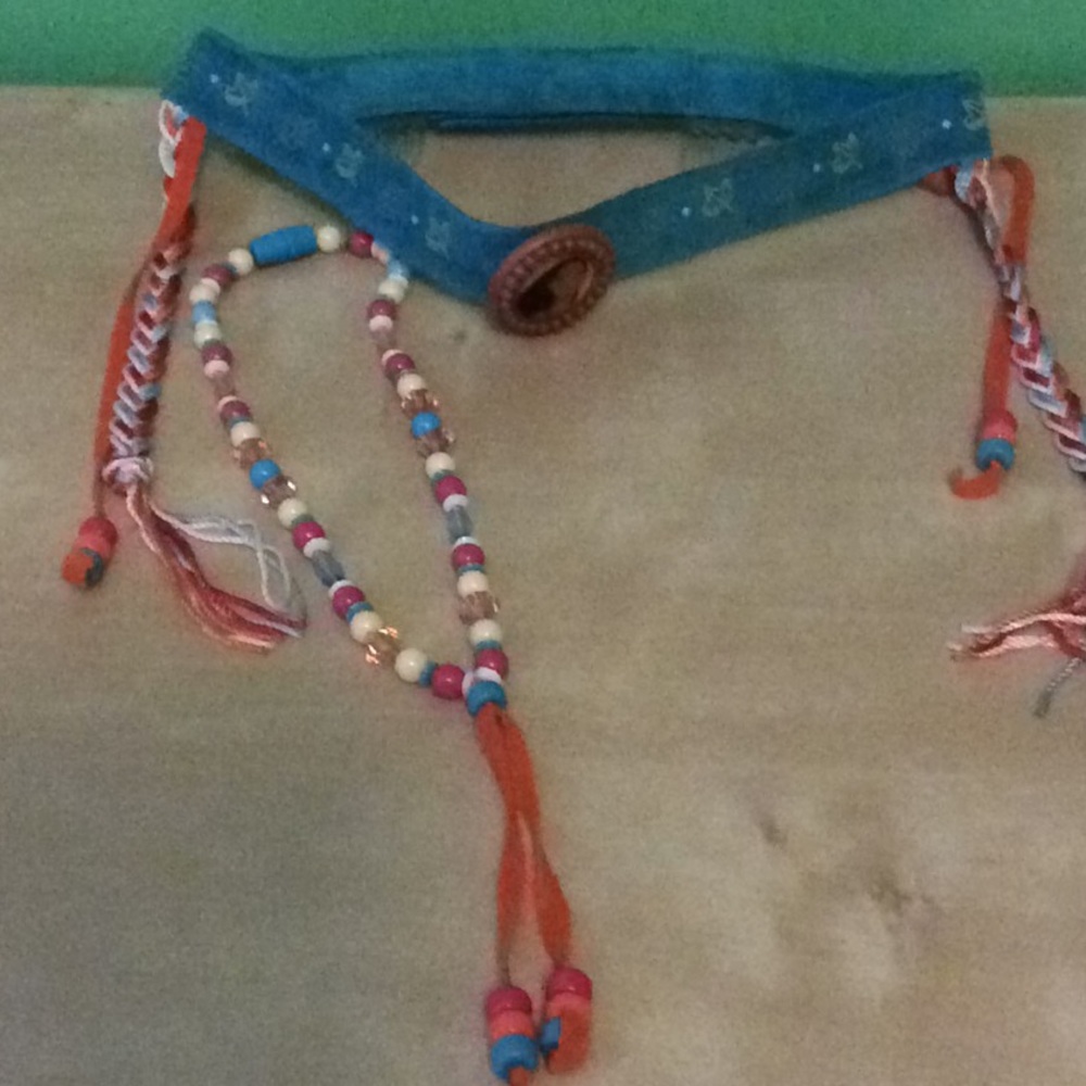 Disney Pocahontas costume Head band & necklace